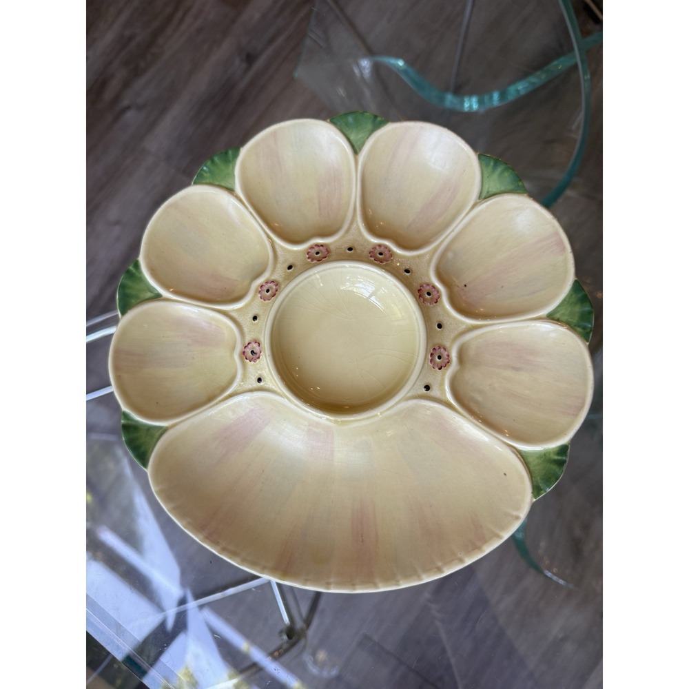 Rare Antique English Mintons Oyster Plate Majolica 2245 - Picture 10 of 11
